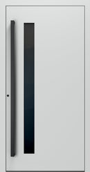 Turenwerke SL75 Design 34 Premium75 aluminium door in light grey RAL 7035