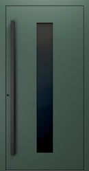 Turenwerke SL75 Design 35 Premium75 Aluminium Door - Fir Green RAL 6009 Blackline