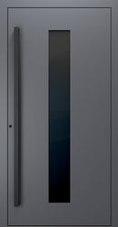 Turenwerke SL75 Design 35 Premium75 aluminium door in slate grey RAL 7015