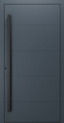 Turenwerke SL75 Design 660B Premium75 aluminium door in anthracite grey RAL 7016