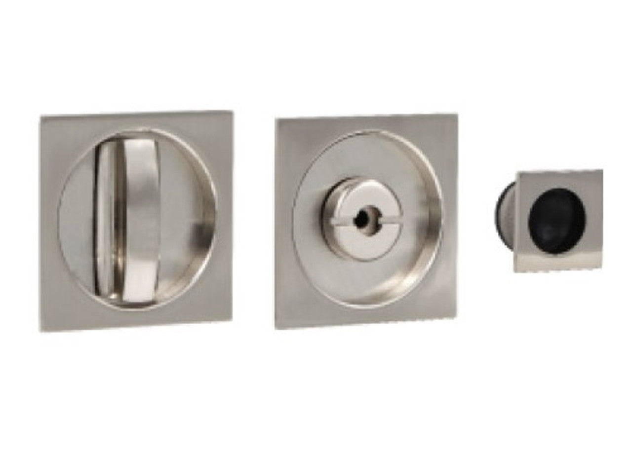 Privacy Set Hardware Sliding Pocket Door Bathroom Privacy Lock Set