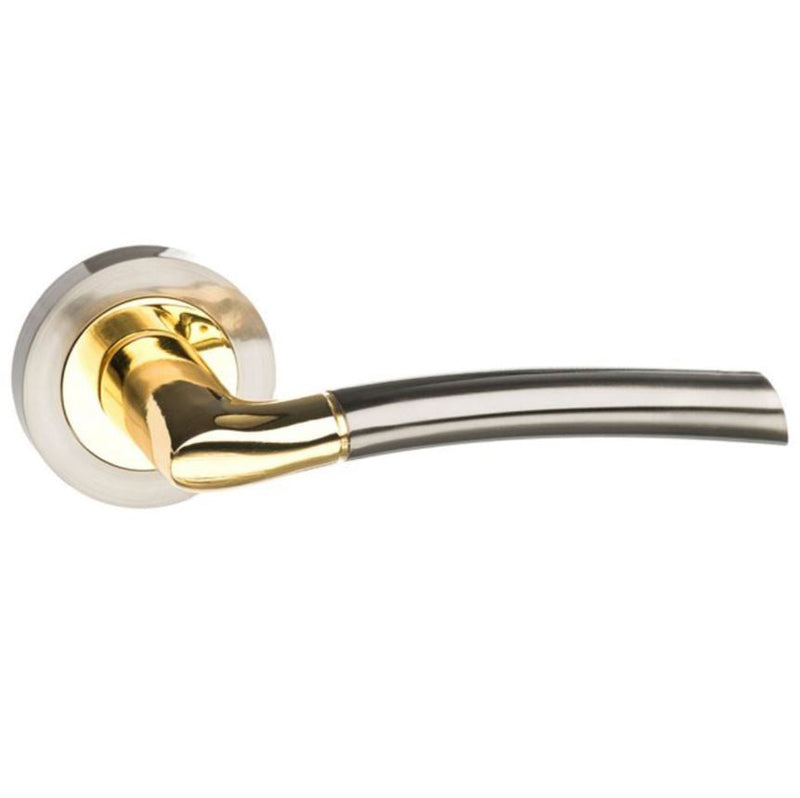 Atlantic Indiana (Satin Nickel/Polished Brass)