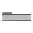 Atlantic Josa Designer Lever (Titanium with Satin Stainless Steel inlay)