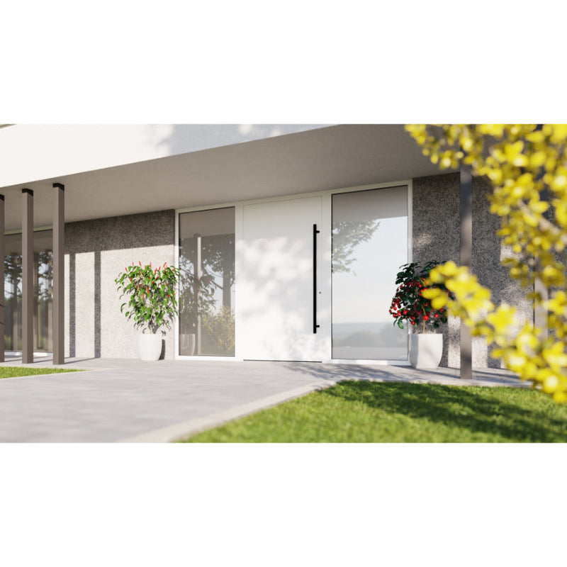 Turenwerke P90 Design 21 Aluminium Door - Dark Blue RAL5011 - Blackline