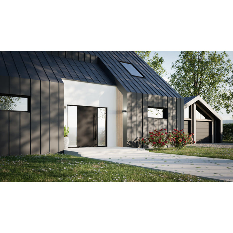 Turenwerke SL75 Design 24 Aluminium Door - Black RAL9005 - Blackline