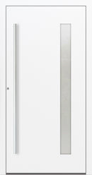 Turenwerke SL75 Design 04 Premium75 Aluminium Door - Traffic White RAL 9016