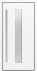 Turenwerke SL75 Design 15 Premium75 Aluminium Door - Traffic White RAL 9016