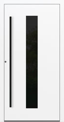 Turenwerke SL75 Design 35 Premium75 Aluminium Door - Traffic White RAL 9016 Blackline