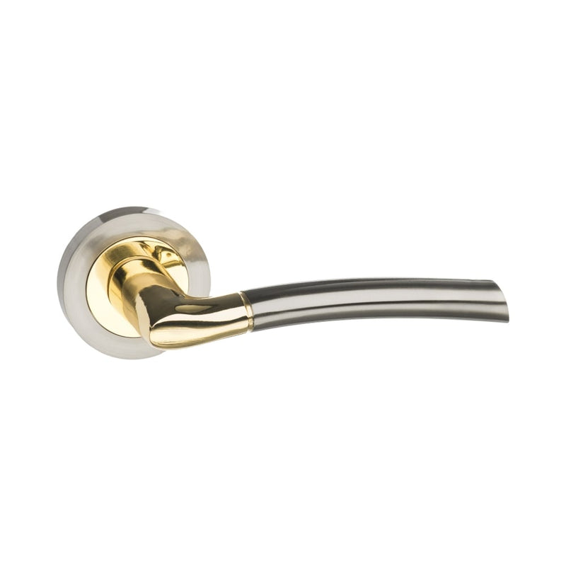 Atlantic Indiana (Satin Nickel/Polished Brass)