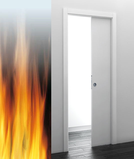 Eclisse Single Fire Rated Pocket Door System