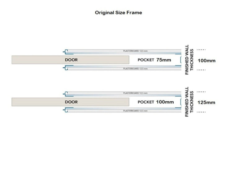 Eclisse Classic Single Pocket Door System