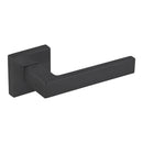Atlantic Rillo Lever on Square Rose (Matt Black)