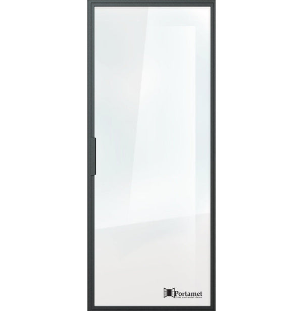 Portamet by Sfarzo - Milano Classic Single Glazed Steel Hinged Door with Frame