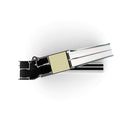 Turenwerke SL75 Design 1450B Premium75 Aluminium Door - Anthracite Grey RAL 7016