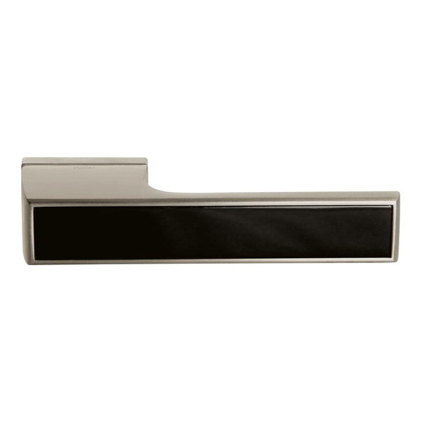 Atlantic Tobar Designer Lever (Pearl Nickel with Black inlay)