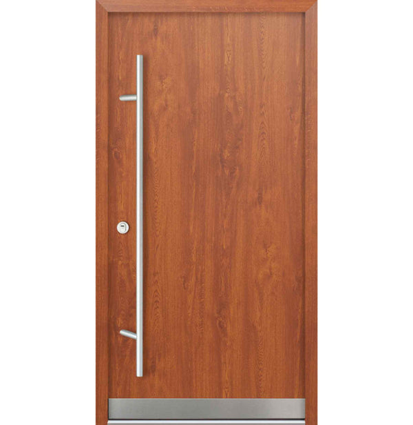 Turenwerke DS68 Design 07 Steel Door - Golden Oak