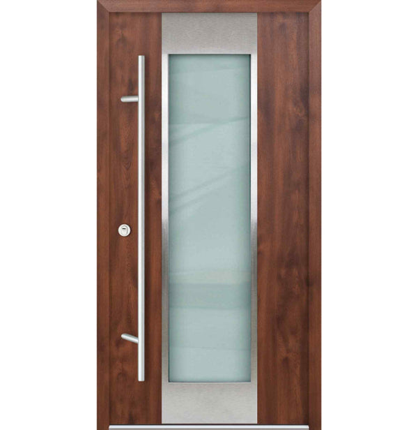 Turenwerke DS68 Design 08 Steel Door - Walnut