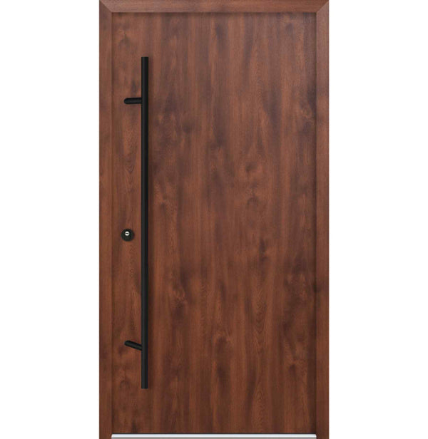 Turenwerke DS68 Design 20 Steel Door - Walnut - Blackline