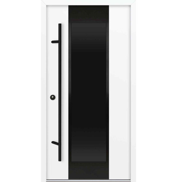 Turenwerke DS68 Design 28 Steel Door - White - Blackline