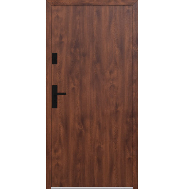 Turenwerke ATU 68 Design 527 Steel Door - Walnut