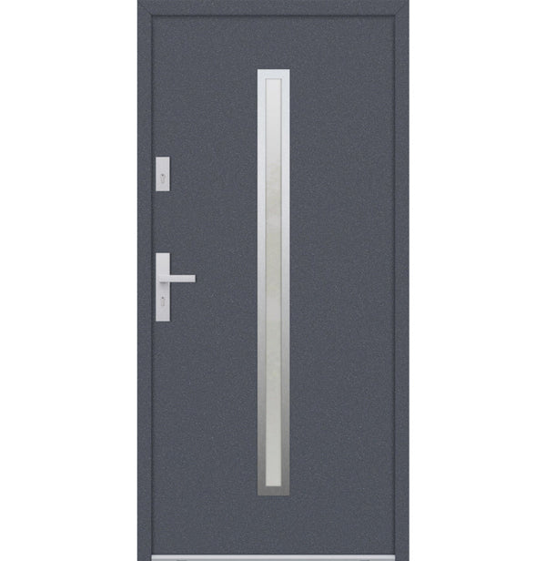 Turenwerke ATU 68 Design 501 Steel Door - Anthracite