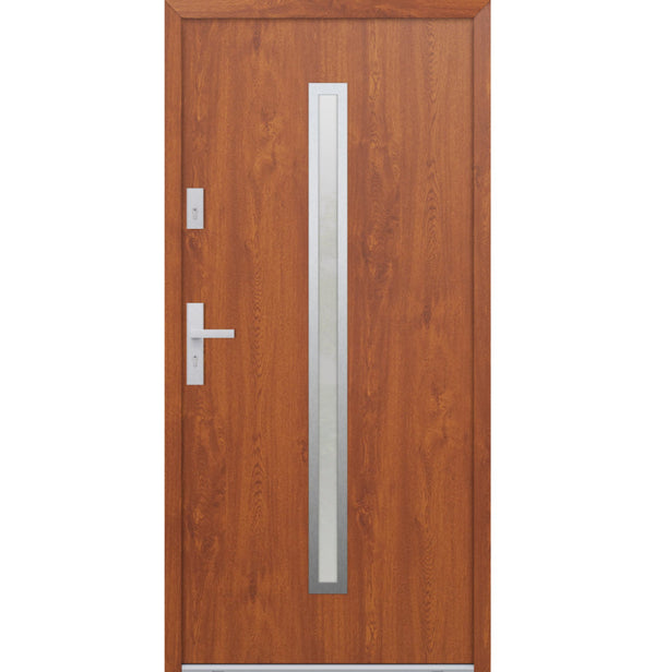 Turenwerke ATU 68 Design 501 Steel Door - Golden Oak