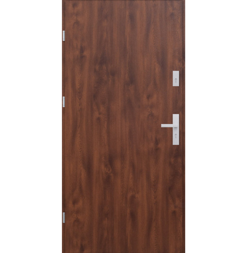 Turenwerke ATU 68 Design 502 Steel Door - Walnut