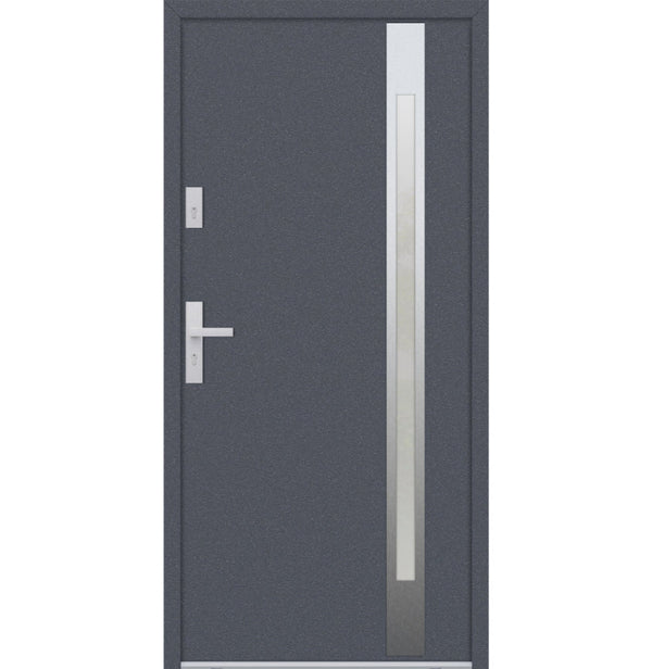 Turenwerke ATU 68 Design 504 Steel Door - Anthracite