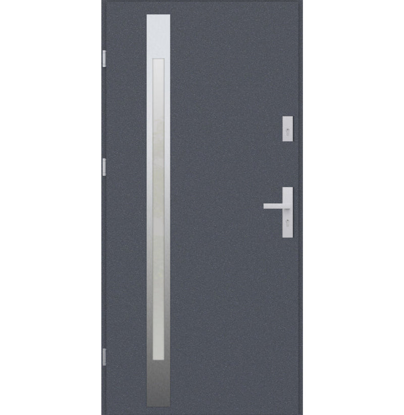 Turenwerke ATU 68 Design 504 Steel Door - Anthracite