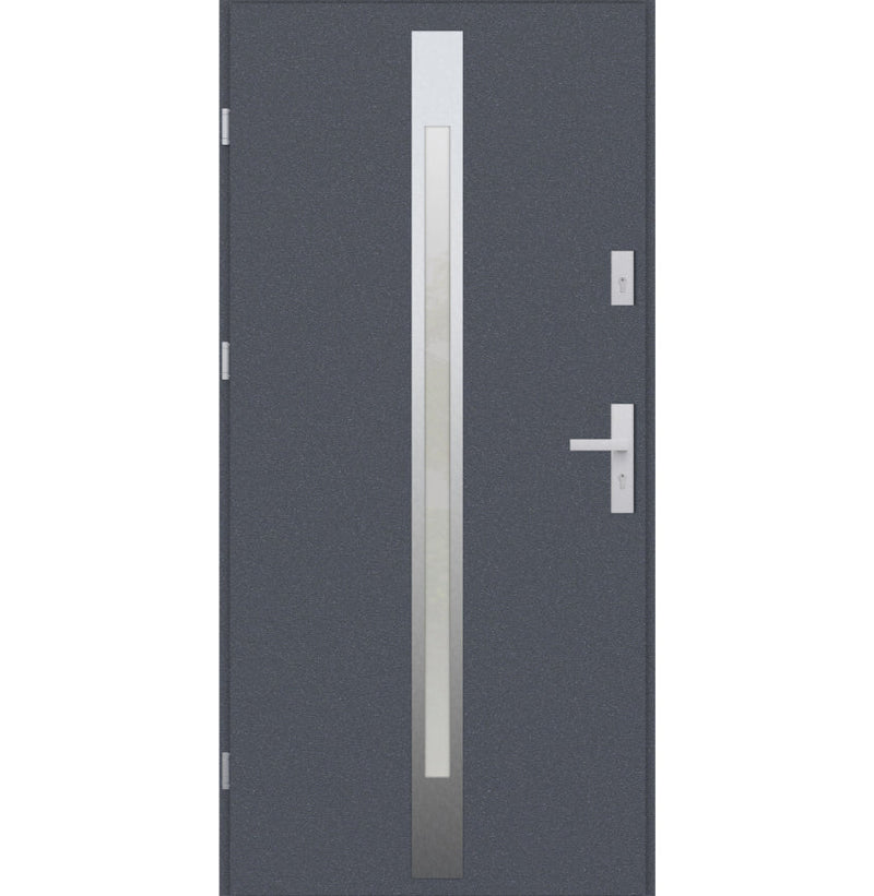 Turenwerke ATU 68 Design 505 Steel Door - Anthracite