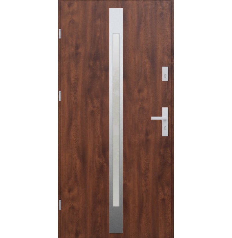 Turenwerke ATU 68 Design 505 Steel Door - Walnut