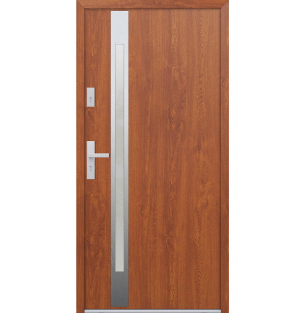 Turenwerke ATU 68 Design 514 Steel Door - Golden Oak