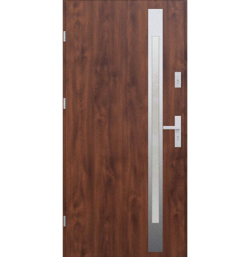 Turenwerke ATU 68 Design 514 Steel Door - Walnut