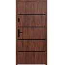 Turenwerke ATU 68 Design 522 Steel Door - Walnut - Blackline