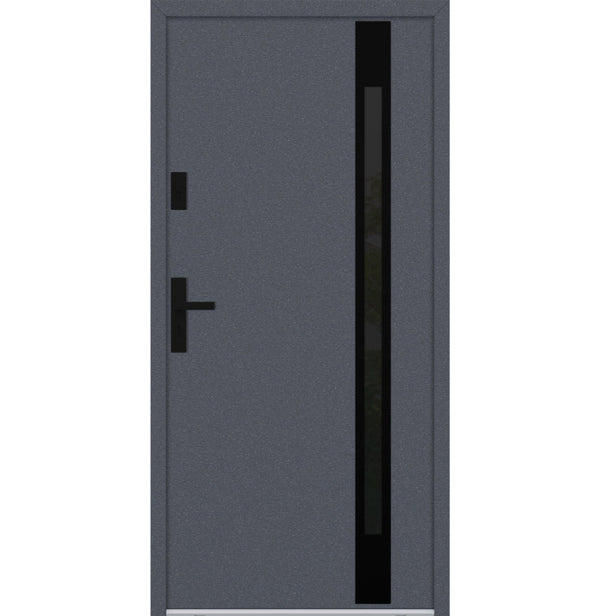 Turenwerke ATU 68 Design 524 Steel Door - Anthracite - Blackline