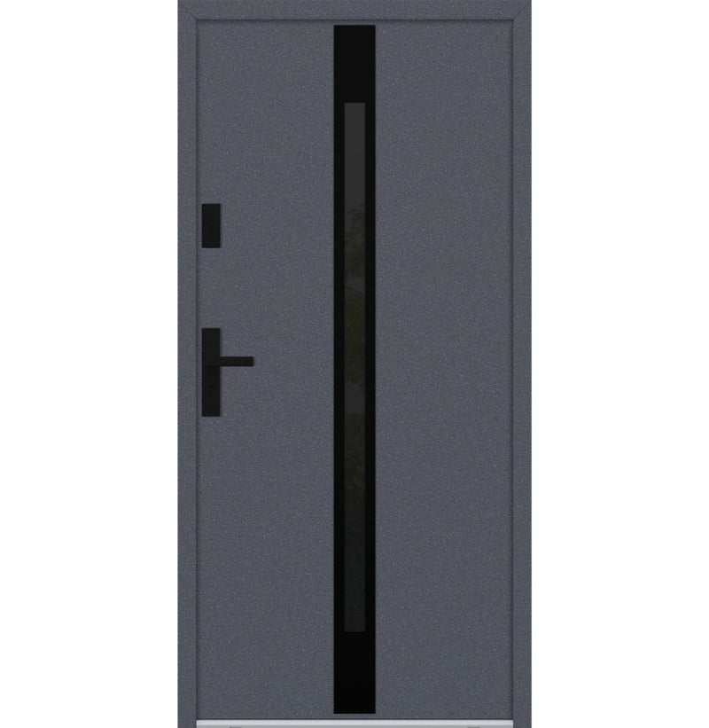 Turenwerke ATU 68 Design 525 Steel Door - Anthracite - Blackline