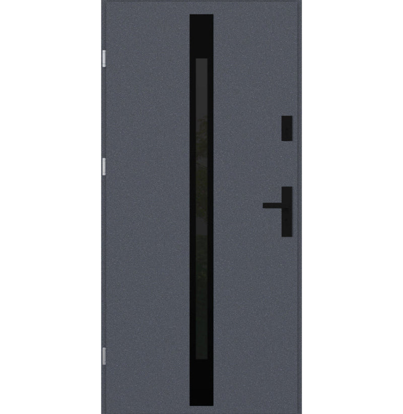 Turenwerke ATU 68 Design 525 Steel Door - Anthracite - Blackline