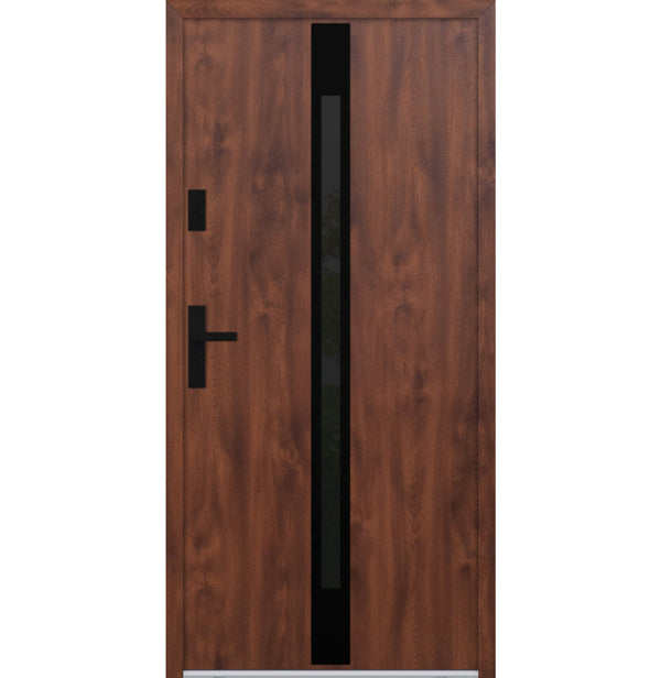 Turenwerke ATU 68 Design 525 Steel Door - Walnut - Blackline