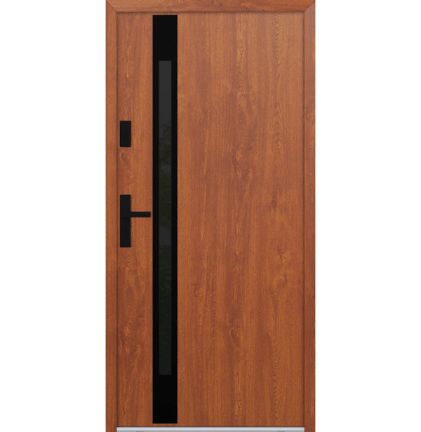 Turenwerke ATU 68 Design 534 Steel Door - Golden Oak - Blackline