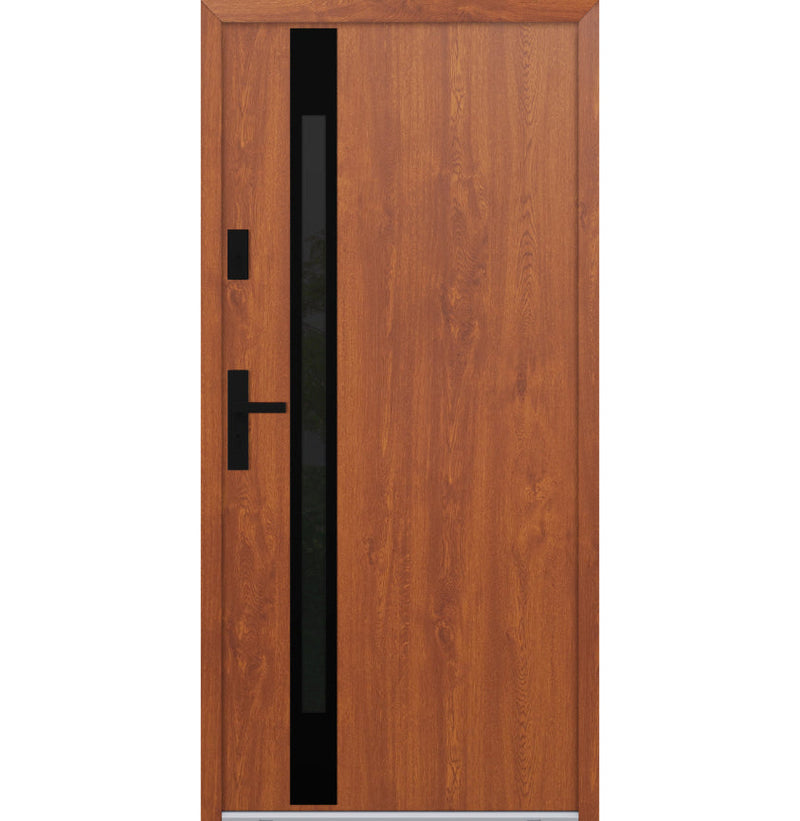 Turenwerke ATU 68 Design 534 Steel Door - Golden Oak - Blackline