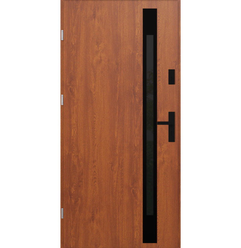 Turenwerke ATU 68 Design 534 Steel Door - Golden Oak - Blackline