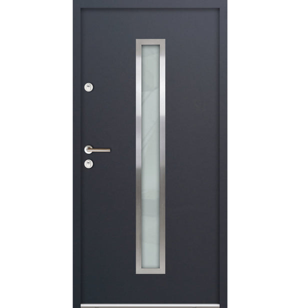 Turenwerke ATU 68 Design 600 Steel Door - Anthracite