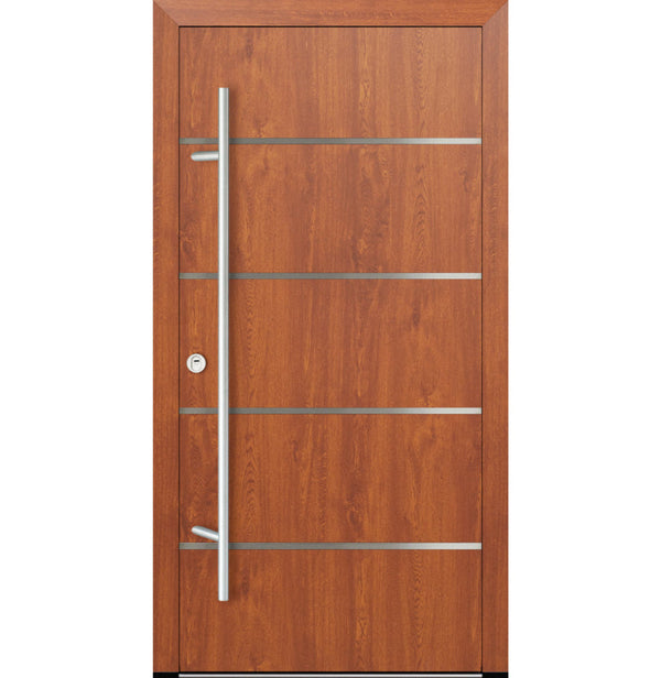 Turenwerke DS82 Design 02 Steel Door - Golden Oak