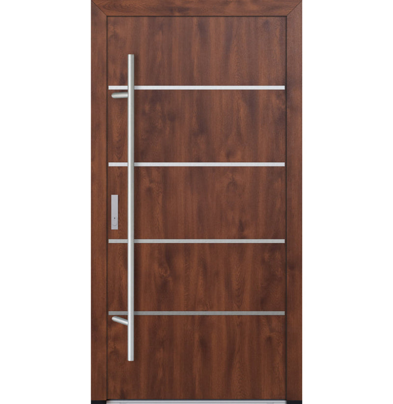 Turenwerke DS82 Design 02 Steel Door - Walnut