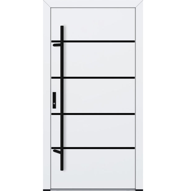 Turenwerke DS82 Design 22 Steel Door - White - Blackline