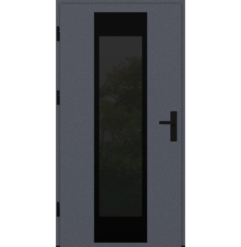 Turenwerke DS82 Design 28 Steel Door - Anthracite - Blackline