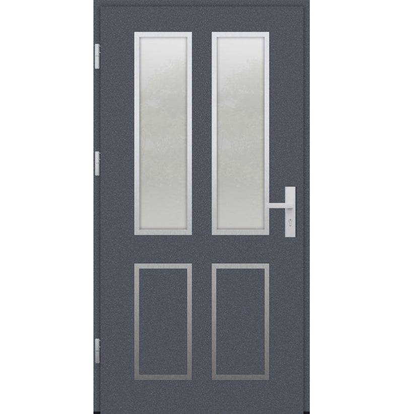 Turenwerke DS82 Design 09 Steel Door - Anthracite