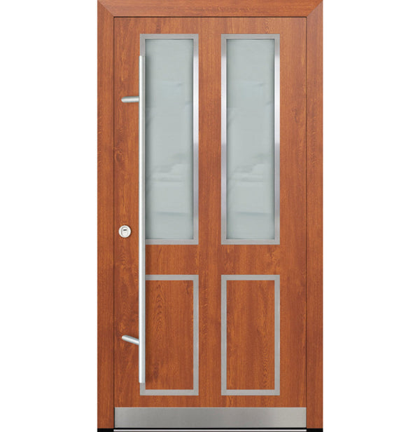 Turenwerke DS82 Design 09 Steel Door - Golden Oak