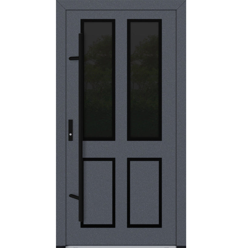 Turenwerke DS82 Design 09 Steel Door - Walnut