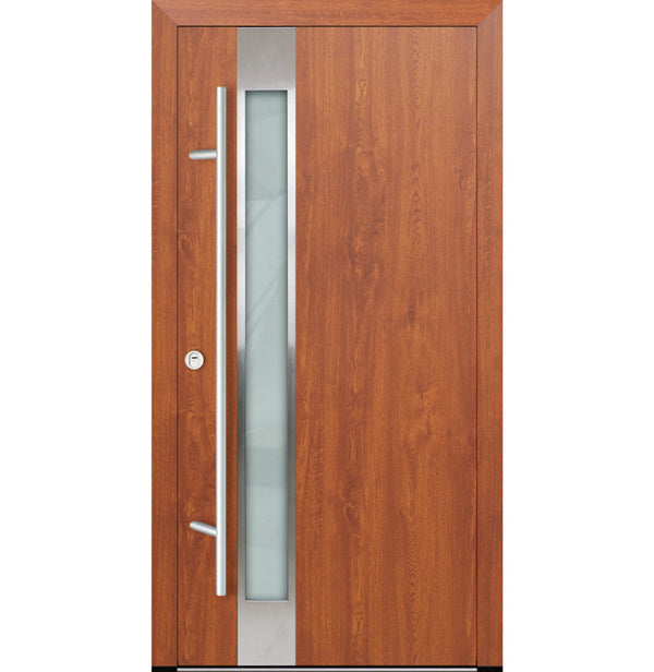 Turenwerke DS82 Design 14 Steel Door - Golden Oak